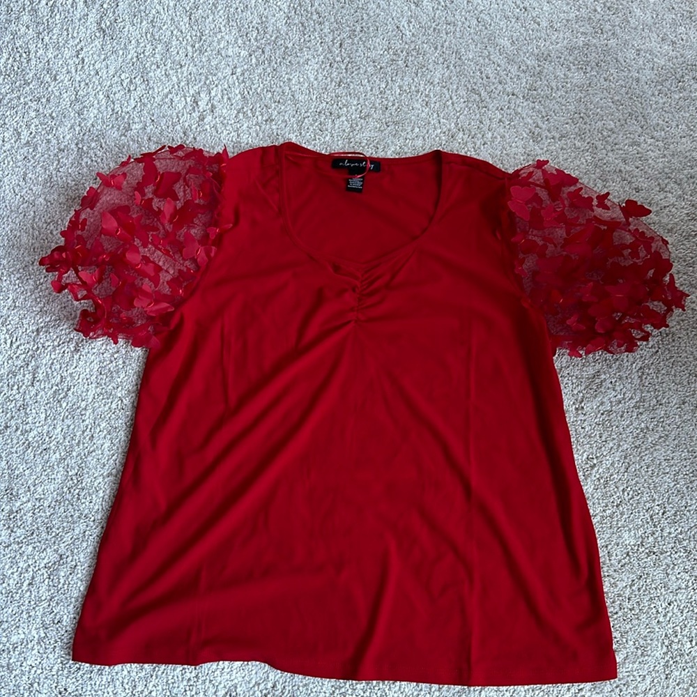 Butterfly Sleeve Top